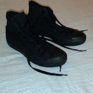 EUC Black Converse!
